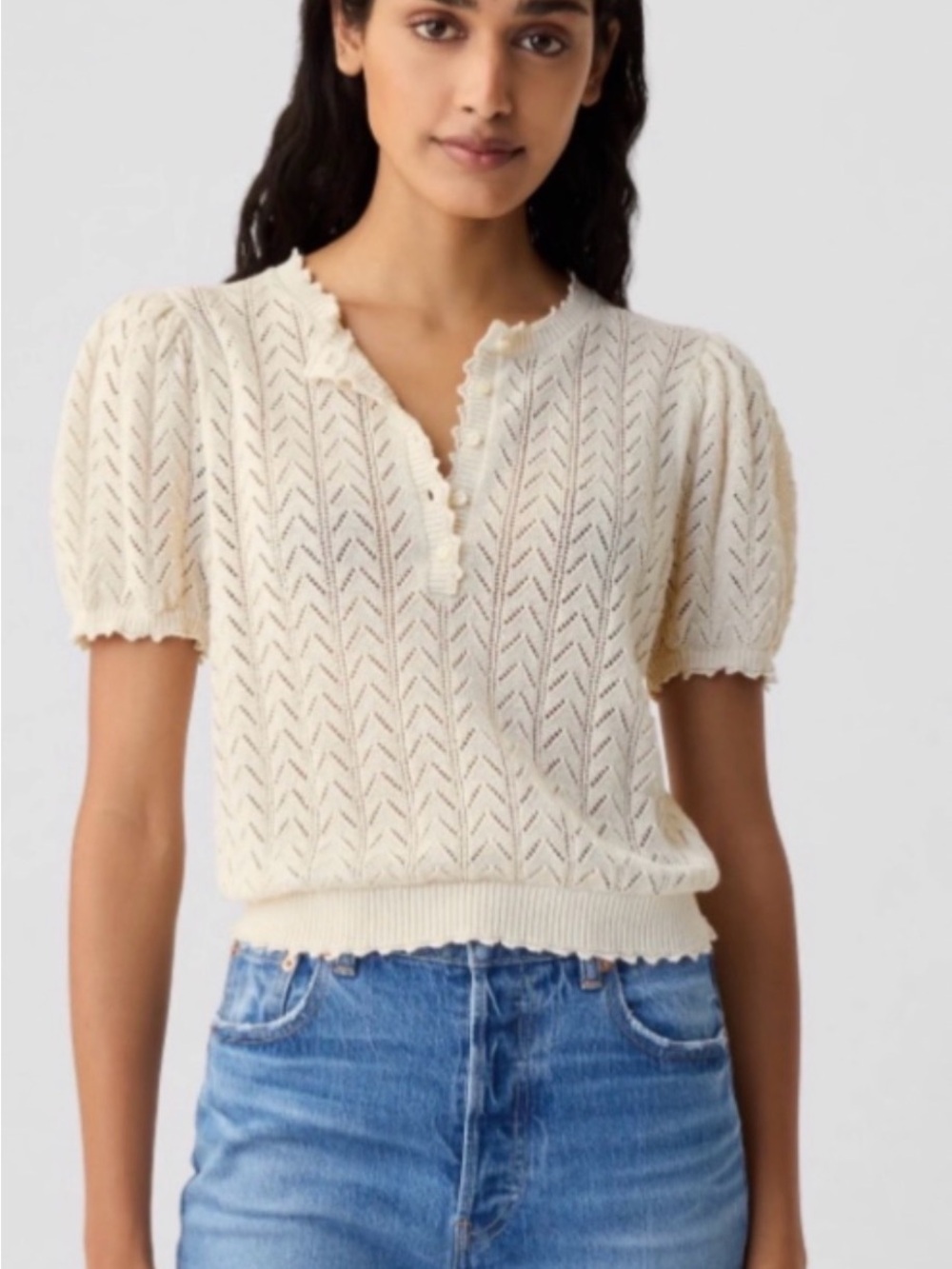 GAP x DOEN Pointelle Top